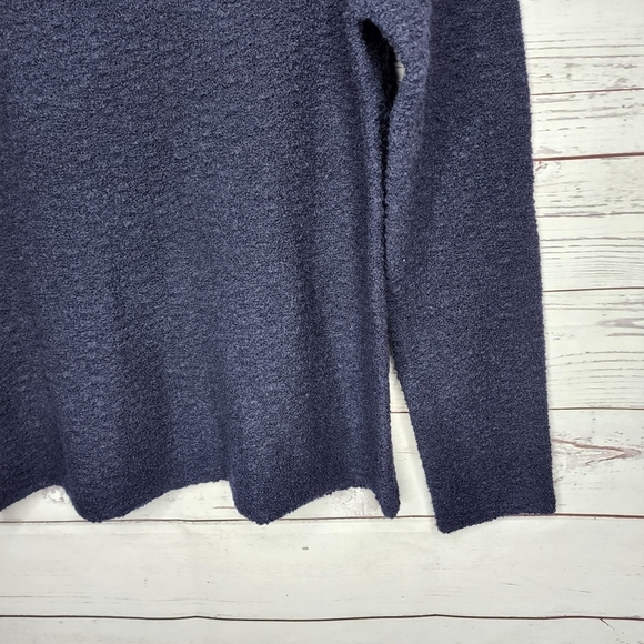 Vintage Eileen Fisher Women's Turtleneck Sweater Blue Size XS Longsleeve - Picture 4 of 6
